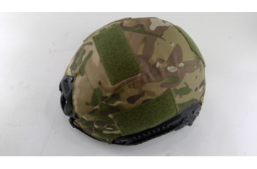 Image of EDEMO Guard Dog Body Armor Level IIIa Ballistic Helmet w/Multicam Cover, Black/Multicam, Large, FAST-HELMET-L, EDEMO6