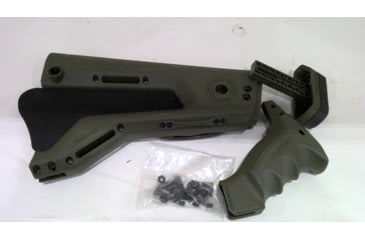 Image of EDEMO HERA Arms CQR Buttstock GEN.2, CA-Version, OD Green, 12.17CA, EDEMO2
