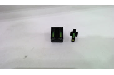 Image of USED HiViz Staccato Handguns LiteWave H3 Tritium/LitePipe Day/Night Sight, Green with Orange Front Ring, STIN521, EDEMO1, Used, Condition Fair, Condition Fair, Used