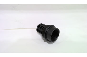 Image of EDEMO JMac Customs 2C 24-1.5 2-Port Muzzle Brake with Suppressor Mount, Facemount X37 Bravo, RRD-2C-24F-X37, EDEMO1