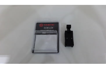 Image of EDEMO Kinetic Development Group SIDELOK MRO MOUNT Lower 1/3 Co-witness, Black SID5-220, EDEMO1