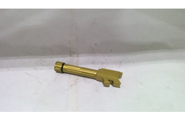 Image of EDEMO LANTAC 9INE Threaded Barrel, Glock 43, Fluted, 1-10 Twist, 1/2-28 Thread, Bronze, 01-GB-G43-TH-BRNZ, EDEMO1