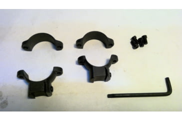 Image of EDEMO Leupold RM Rimfire Rifle Scope Rings, 3/8-in, Medium, Matte, Black, 178116, EDEMO3