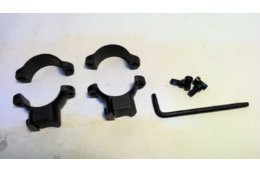Image of EDEMO Leupold RM Rimfire Rifle Scope Rings, 3/8-in, Medium, Matte, Black, 178116, EDEMO3
