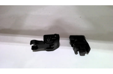 Image of EDEMO Lwrc Sight Set Folding Skirmish Buis Black Picatinny, EDEMO1