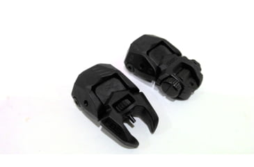 Image of EDEMO Meprolight Flip-Up Front &amp; Rear Tritium Sight Set, 2 Rear Dots, Black, FRBS M2D, EDEMO1