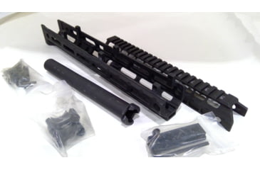 Image of EDEMO Midwest Industries AKXG2 Extended Universal M-Lok Model-Rail Top, Black, MI-AKXG2-UM, EDEMO1