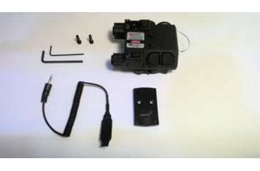 Image of EDEMO NcSTAR Laser Sight Box w/IR and Green Laser,Locking QR Mount,Pressure Switch, Black, VLGIRQRB, EDEMO1