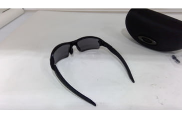 Image of EDEMO Oakley A Flak 2.0 OO9271 Sunglasses 927126-61 - Polished Black Frame, Prizm Black Polarized Lenses, EDEMO1