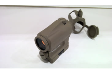 Image of EDEMO OpticsPlanet Exclusive Vortex Limited Edition SPARC AR II 1x22mm 2 MOA Reflex Red Dot Sight, Anodized Matte, Tan, SPC-AR2-TAN, EDEMO2