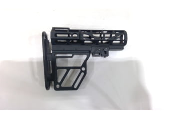 Image of EDEMO Presma Skeletonized Aluminum 6 Position Stock, Black, AAST22, EDEMO1