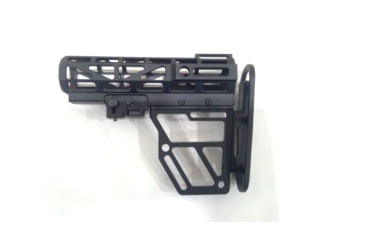 Image of EDEMO Presma Skeletonized Aluminum 6 Position Stock, Black, AAST22, EDEMO1