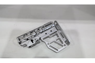 Image of EDEMO Presma Skeletonized Aluminum 6 Position Stock, Silver, AAST22-S, EDEMO1