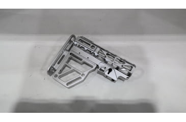 Image of EDEMO Presma Skeletonized Aluminum 6 Position Stock, Silver, AAST22-S, EDEMO1