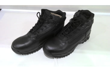 Image of EDEMO Ridge Outdoors 8003ALWP Mid Side Zip All Leather Waterproof Boot, Black, 11.5W 8003ALWP-11.5W, EDEMO1
