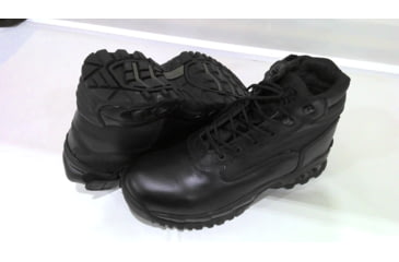 Image of EDEMO Ridge Outdoors 8003ALWP Mid Side Zip All Leather Waterproof Boot, Black, 11.5W 8003ALWP-11.5W, EDEMO1