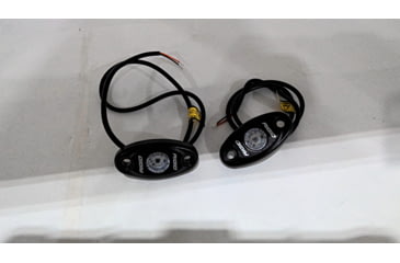 Image of EDEMO Rigid Industries A-Series Low Power Black Housing/White Light - Pair, 482033, EDEMO1