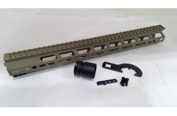 Image of EDEMO, Rise Armament OPMOD MLOK Handguard, FDE, 15in, RA-905X-150-OP-FDE, EDEMO1