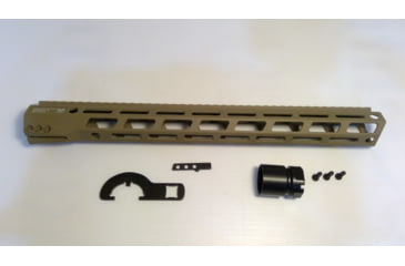 Image of EDEMO Rise Armament OPMOD MLOK Handguard, FDE, 15in, RA-905X-150-OP-FDE, EDEMO2