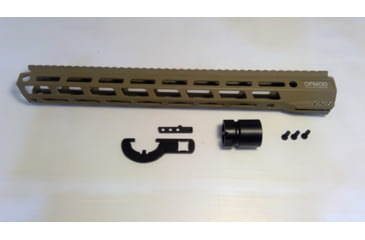 Image of EDEMO Rise Armament OPMOD MLOK Handguard, FDE, 15in, RA-905X-150-OP-FDE, EDEMO2
