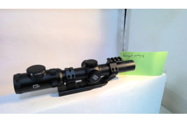 Image of EDEMO Sector Optics G1 Rifle Scope, 1-8x24mm, 30mm Tube, Second Focal Plane, Illuminated Reticle w/ Internal Display, Black, SO-G1-01, EDEMO1