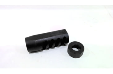 Image of USED Seekins Precision AR Advanced Tactical Compensator Muzzle Brake, Melonited Black, 1/2x28 Threads, 0011510035 - F, EDEMO1, Condition Fair, Used