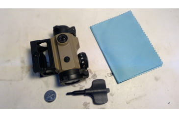Image of EDEMO SIG SAUER Romeo-MSR 1x20mm Reflex Red Dot Sight, 2 MOA Dot Reticle, FDE, SOR72011, EDEMO3