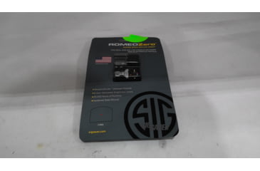 Image of EDEMO SIG SAUER Romeo Zero 1x Red Dot Sight, 3 MOA for P365/P365XL, Black, Small, SOR01300, EDEMO15