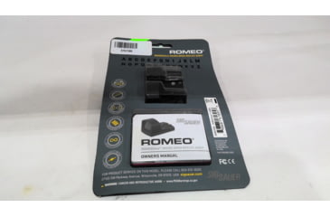 Image of EDEMO SIG SAUER Romeo Zero 1x Red Dot Sight, 3 MOA for P365/P365XL, Black, Small, SOR01300, EDEMO15