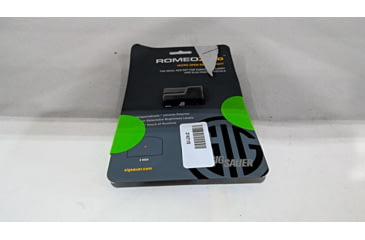 Image of EDEMO SIG SAUER Romeo Zero 1x Red Dot Sight, 3 MOA for P365/P365XL, Black, Small, SOR01300, EDEMO7