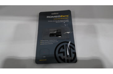 Image of EDEMO SIG SAUER Romeo Zero 1x Red Dot Sight, 3 MOA for P365/P365XL, Black, Small, SOR01300, EDEMO8