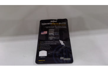 Image of EDEMO SIG SAUER Romeo Zero Elite 1x24mm Reflex Sight, 3 MOA Red Dot, Black, SOR01030, EDEMO3