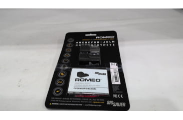 Image of EDEMO SIG SAUER Romeo Zero Elite 1x24mm Reflex Sight, 3 MOA Red Dot, Black, SOR01030, EDEMO5