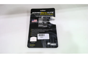 Image of EDEMO SIG SAUER Romeo Zero Elite 1x24mm Reflex Sight, 3 MOA Red Dot, Black, SOR01030, EDEMO6