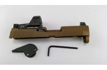 Image of EDEMO SIG SAUER X Series 9 mm Slide Assembly P320 Pro w/ Romeo1PRO, SIG SAUER P320 Subcompact/P320 X-Compact, 6 MOA, 3.6in, Coyote Tan, 8900276, EDEMO1