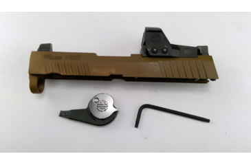 Image of EDEMO SIG SAUER X Series 9 mm Slide Assembly P320 Pro w/ Romeo1PRO, SIG SAUER P320 Subcompact/P320 X-Compact, 6 MOA, 3.6in, Coyote Tan, 8900276, EDEMO1