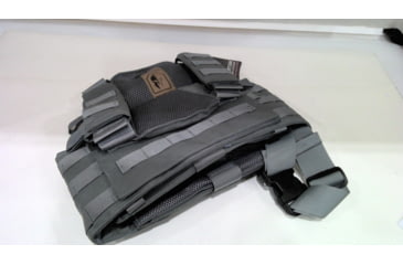 Image of EDEMO Spartan Armor Systems Spartan Armor/Sentinel Plate Carrier and AR550 Level III+ Body Armor Package, Base Coat, Gunmetal Gray, Adjustable, SAS-PKG550-STNL-GG-KIT, EDEMO2