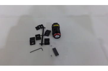 Image of EDEMO Streamlight TLR-8 Rail Mounted Tactical C4 LED Weapon Light w/Laser Sight, CR123A, Green, 500 Lumens, Black, 69430, EDEMO1