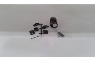 Image of EDEMO Streamlight TLR-8 Rail Mounted Tactical C4 LED Weapon Light w/Laser Sight, CR123A, Green, 500 Lumens, Black, 69430, EDEMO1