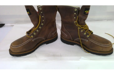 Image of EDEMO Thorogood 1957 8in Safety Crazyhorse Moc Toe Shoes - Men's, 10.5, D, 804-3898 10.5 D, EDEMO1