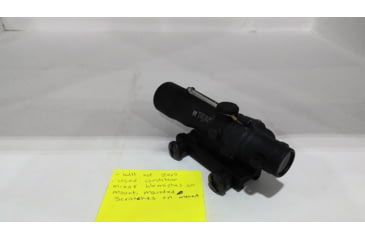 Image of EDEMO Trijicon ACOG TA33 3x30mm Rifle Scope, Black, Green Horseshoe/Dot 7.62x39mm / 123 Grain Reticle, MOA Adjustment, 400126, EDEMO1