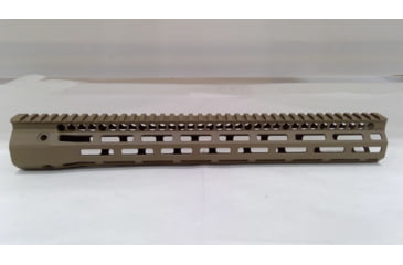 Image of EDEMO Troy Battlerail, SOCC, .308, 15in, Special Ops M-LOK Compatible , High Profile, Flat Dark Earth, SRAI-SR3-15FT-00, EDEMO1