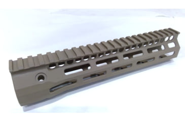Image of USED Troy Battlerail, SOCC92, 9.25in, Special Ops M-LOK Compatible , Low Profile, Flat Dark Earth, SRAI-SR1-90FT-00, EDEMO1, Condition Parts Only/Salvage, Defective