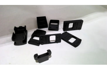 Image of EDEMO Troy Industries OPMOD Universal Red Dot Mount, Black, SMOU-UNV-RDBT-00, EDEMO1