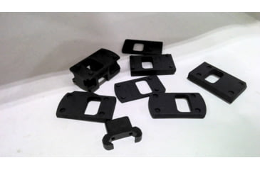 Image of EDEMO Troy Industries OPMOD Universal Red Dot Mount, Black, SMOU-UNV-RDBT-00, EDEMO1