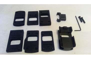 Image of EDEMO Troy Industries OPMOD Universal Red Dot Mount, Black, SMOU-UNV-RDBT-00, EDEMO5