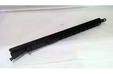 Image of EDEMO TRYBE Defense Semi-Complete Upper Receiver, AR-15, 5.56x45mm NATO, 16in 5R Barrel, 1-7 Twist, 15in M-LOK Rail, A2 Flash Hider, Nitride Black, SCUPPER16556, EDEMO1