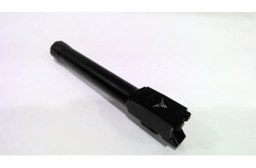 Image of EDEMO TRYBE Defense Grade Threaded Pistol Barrel, S&amp;W M&amp;P 9mm 4in 2.0, 1/2 x 28 Thread, Black Nitride, TPBSWMP4-BN, EDEMO1