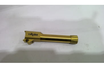 Image of EDEMO TRYBE Defense Sig Sauer P365 Match Grade Threaded Pistol Barrel, Gold TIN, TPBSIG365V2-TIN-V2, EDEMO1