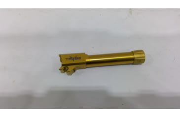 Image of EDEMO TRYBE Defense Sig Sauer P365 Match Grade Threaded Pistol Barrel, Gold TIN, TPBSIG365V2-TIN-V2, EDEMO2